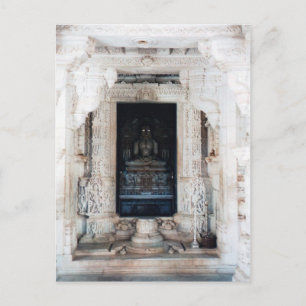 Jain Buddha Postcard Postkarte