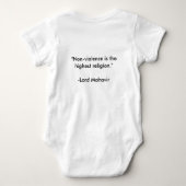 Jain Hand Baby Strampler (Rückseite)