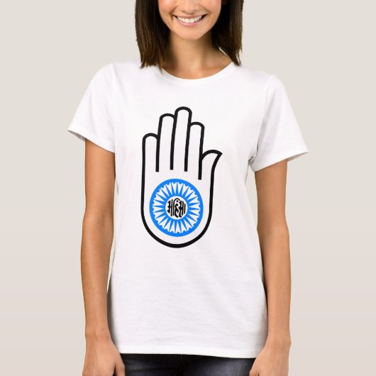 Jain Hand T-Shirt (Vorderseite)