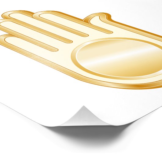 Jain Symbol Fotodruck (Ecke)