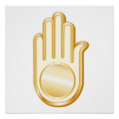 Jain Symbol Poster (Vorderseite)
