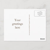 Jain Symbol Postkarte (Rückseite)