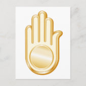 Jain Symbol Postkarte (Vorderseite)