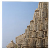 Jain-Tempel in Chittorgarh Fort, Indien Fliese (Vorderseite)