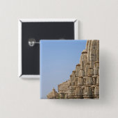Jain temple in Chittorgarh Fort, India Button (Vorne & Hinten)