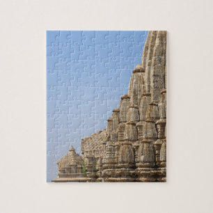 Jain temple in Chittorgarh Fort, India Puzzle