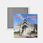 Jain Temple RANAKPUR, Indien, Asien, Kühlschrank Magnet (Vorderseite/Rückseite)