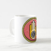 Jainismus-Ikone Kaffeetasse (Vorderseite Links)