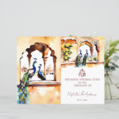 Jaipur-Friedensprogramm für indische Hochzeitsritu (Stehend Vorderseite)