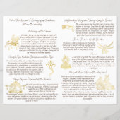 Jaipur-Friedensprogramm für indische Hochzeitsritu (Rückseite)