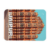 Jaipur Hawa Mahal Souvenir Magnet (Horizontal)