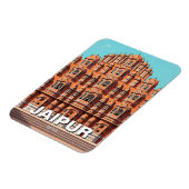 Jaipur Hawa Mahal Souvenir Magnet (Linke Seite)