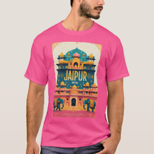 Jaipur India Vintage Reisen Tourismus T-Shirt
