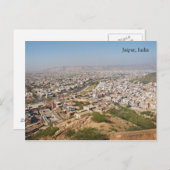 Jaipur, Indien Postkarte (Vorne/Hinten)