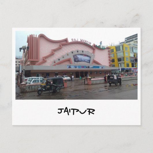 Jaipur, Rajasthan, Indien Postkarte (Vorderseite)