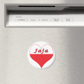 Jaja Polnisches Herz Magnet (In Situ (Geschirrspüler))