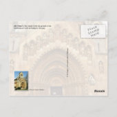 Ják Chapel, Vajdahunyad Castle, Budapest, Ungarn Postkarte (Rückseite)
