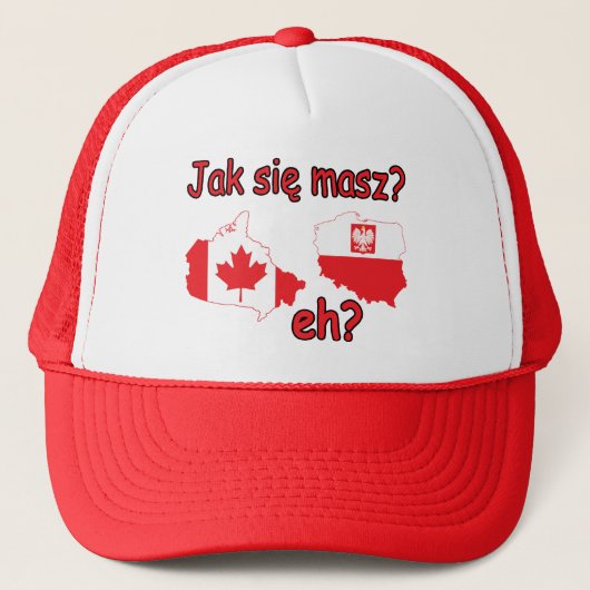 Jak Sie Masz? Truckerkappe (Vorderseite)