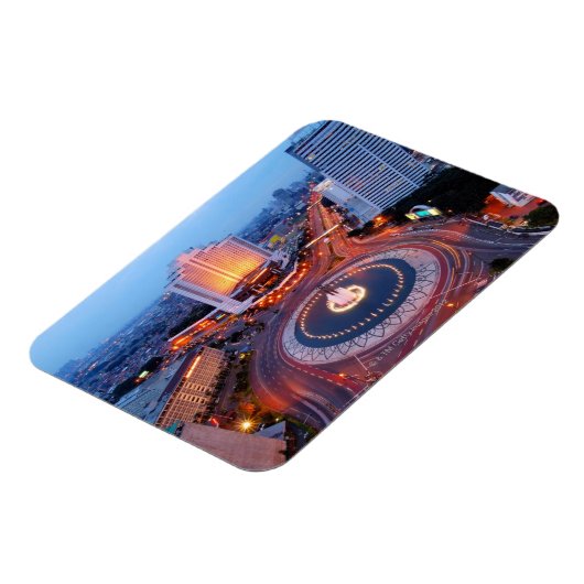 Jakarta Cityscape Magnet (Linke Seite)
