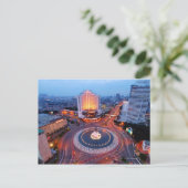 Jakarta Cityscape Postkarte (Stehend Vorderseite)