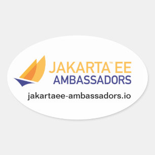 Jakarta EE Botschafter Sticker