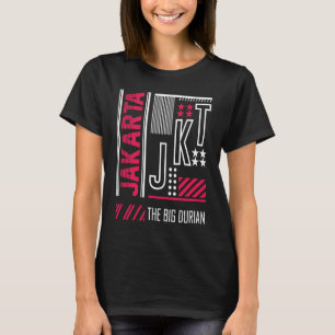 Jakarta, Hauptstadt Indonesien, Südostasien, T-Shirt