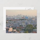 Jakarta im Smog Postkarte (Vorne/Hinten)