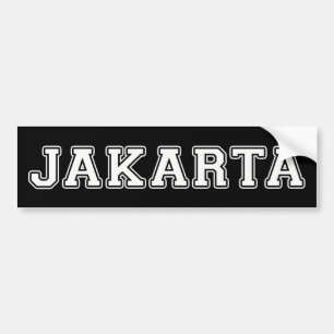 Jakarta Indonesia Autoaufkleber