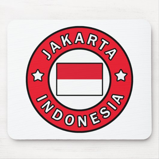 Jakarta Indonesia Mousepad (Vorne)