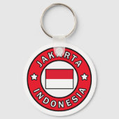 Jakarta Indonesia Schlüsselanhänger (Vorderseite)