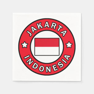 Jakarta Indonesia Serviette