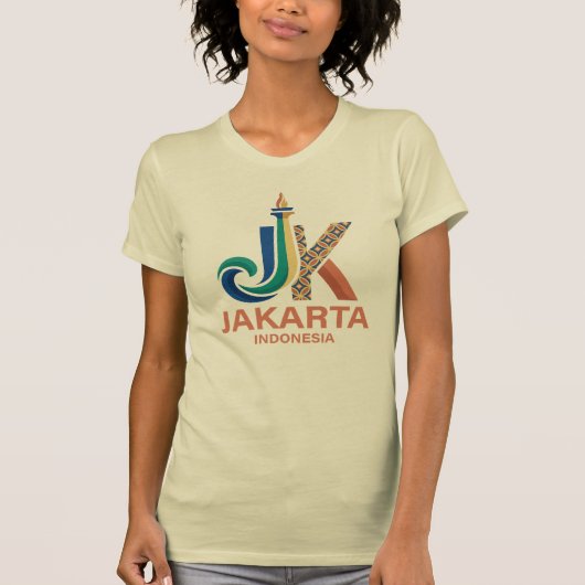 Jakarta Indonesia Southeast Asia T-Shirt (Vorderseite)
