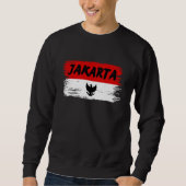 Jakarta Indonesia Sweatshirt (Vorderseite)