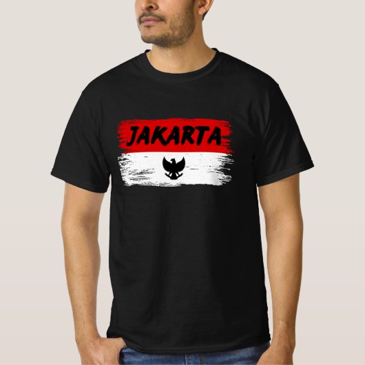 Jakarta Indonesia T-Shirt (Vorderseite)
