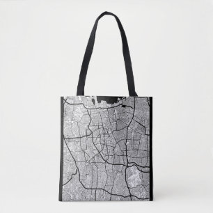 Jakarta Indonesien Karte Tasche