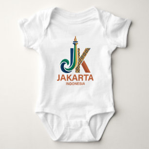 Jakarta Indonesien Südostasien Baby Strampler