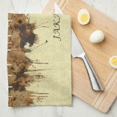 Jakarta Indonesische Stadt Geschirrtuch (Viertel Falte)