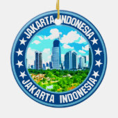 Jakarta Keramik Ornament (Hinten)