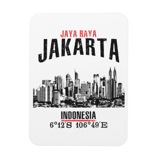 Jakarta Magnet (Vertikal)