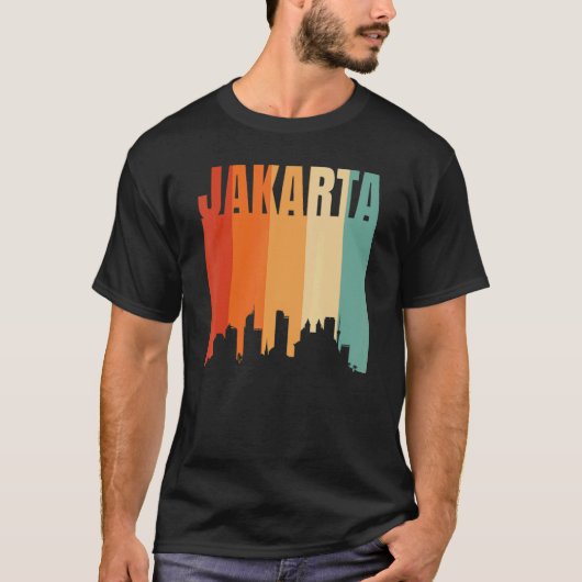 Jakarta Skyline T-Shirt (Vorderseite)