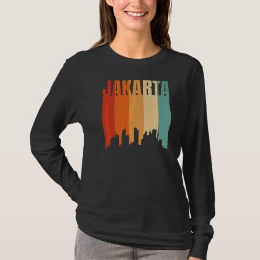 Jakarta Skyline T-Shirt (Vorderseite)