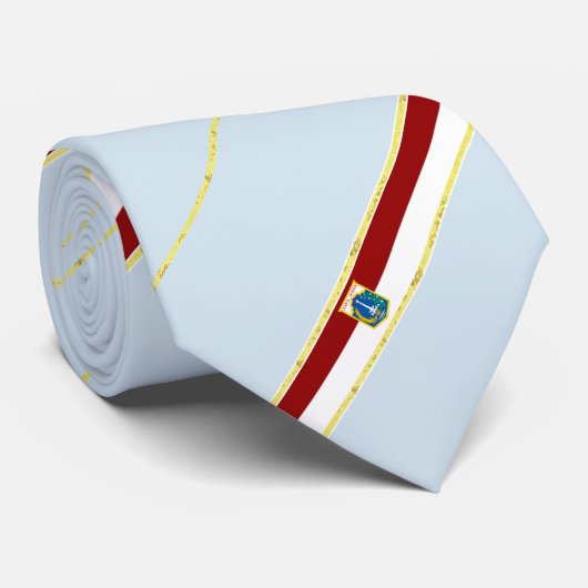 Jakarta-Wappen Krawatte (Gerollt)