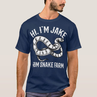 Jake aus Snake Farm Rattlesnake Pit Funny Snake T-Shirt