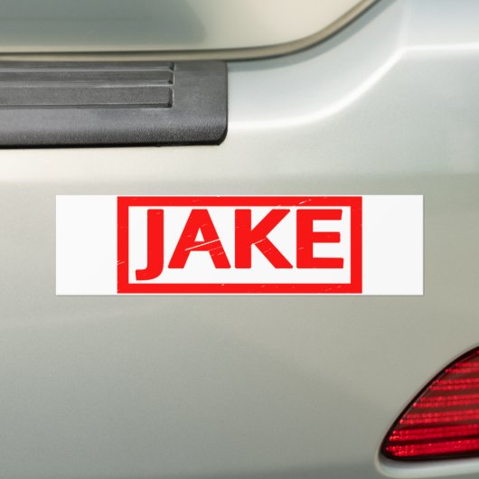 Jake Briefmarke Autoaufkleber (Auf Auto)