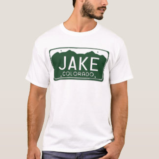 JAKE Colorado Lizenz-Platten-T - Shirt