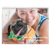 Jake der Kalender des Abenteuer-Mops-2016 (Titelbild)