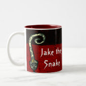 Jake die Schlange Zweifarbige Tasse (Links)