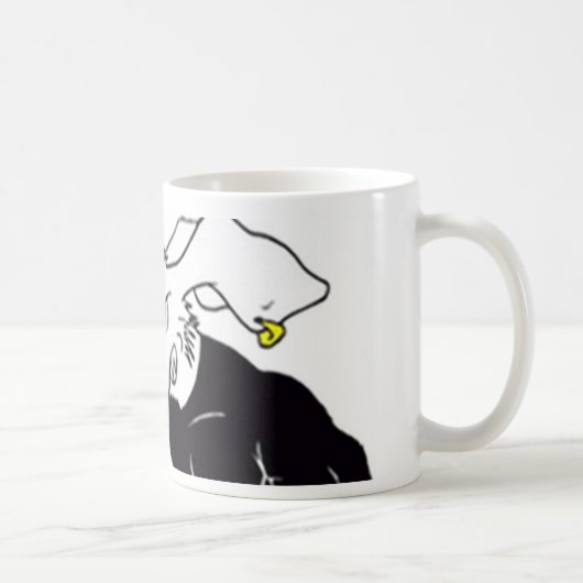 JAKE DIE SCHLECHTEN HASEN KAFFEETASSE (Rechts)