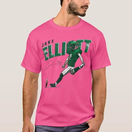 Jake Elliott Kick T-Shirt (Vorderseite)