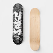 Jake Graffiti Custom Personalisiert Cool Skateboar Skateboard (Vorderseite)